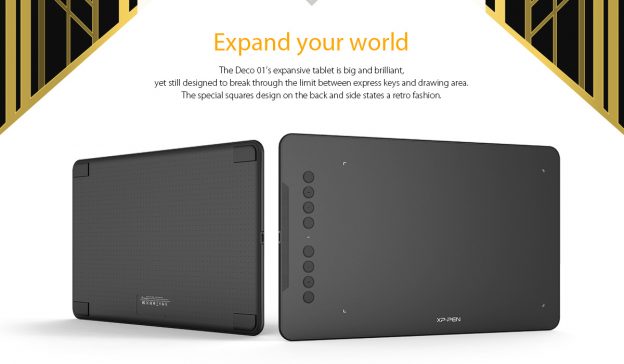 XP-Pen Deco 01 Best Drawing Tablet For Beginners